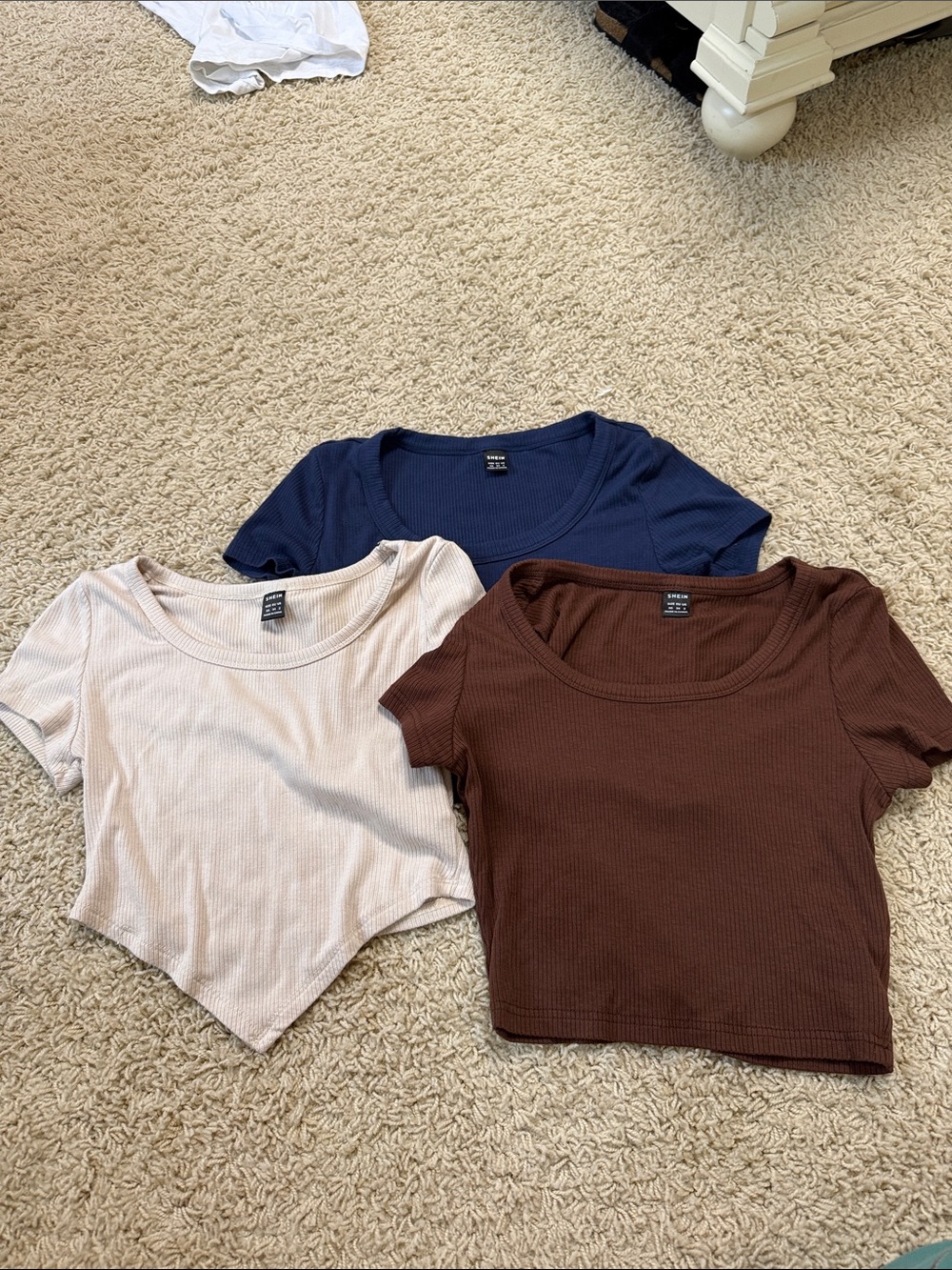 3 pack— xs crop tops